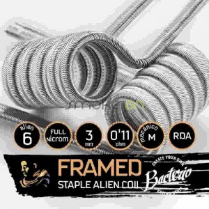 Framed Staple Alien 0.11 Ohm (2 Uds)  Bacterio Coils