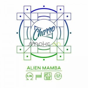 Single Alien Mamba 6x 2,5mm 0.36ohm (2 Uds) - Charro Coils