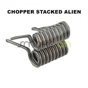 CHOPPER STACKED ALIEN MECHANICAL EDITION 9X 3MM 024OHM 2 UDS CHARRO COILS