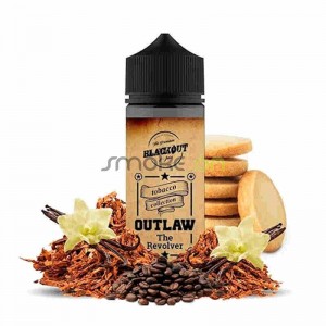 THE REVOLVER SHOT 100ML 0MG BLACKOUT OUTLAW