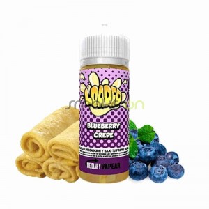 BLUEBERRY CREPE 100ML 0MG LOADED