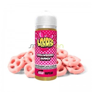 STRAWBERRY DIPPED 100ML 0MG LOADED