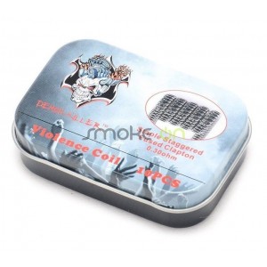 Staple Staggered Fused Coil 0.30 Ohm (10 Uds) - Demon Killer