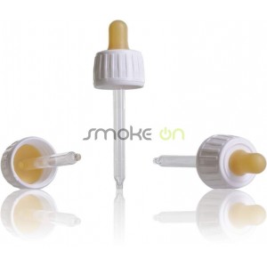 Botella Cristal 60ml Con Tapon Pipeta