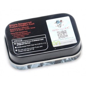 STAPLE STAGGERED FUSED COIL 030 OHM 10 UDS DEMON KILLER