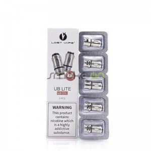 RESISTENCIAS UB LITE L3 08OHM 5 UDS LOST VAPE