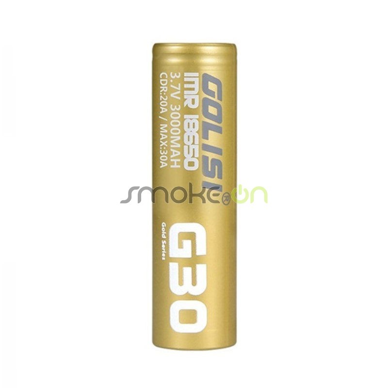 BATERIA GOLISI G30 IMR 30A 18650 3000MAH