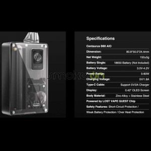 CENTAURUS B80 LOST VAPE